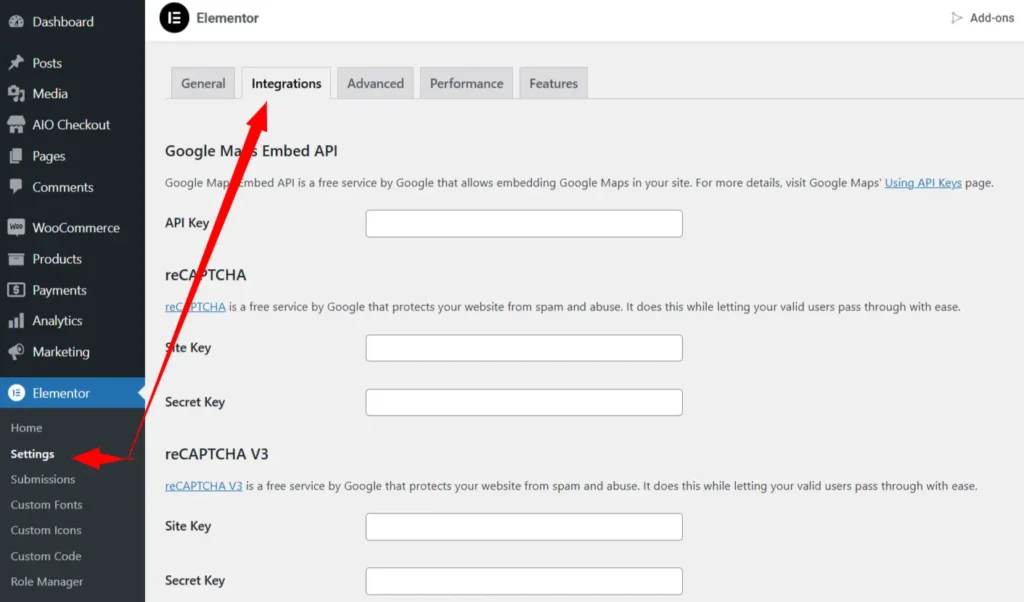 Connecting MailChimp API with Elementor Pro